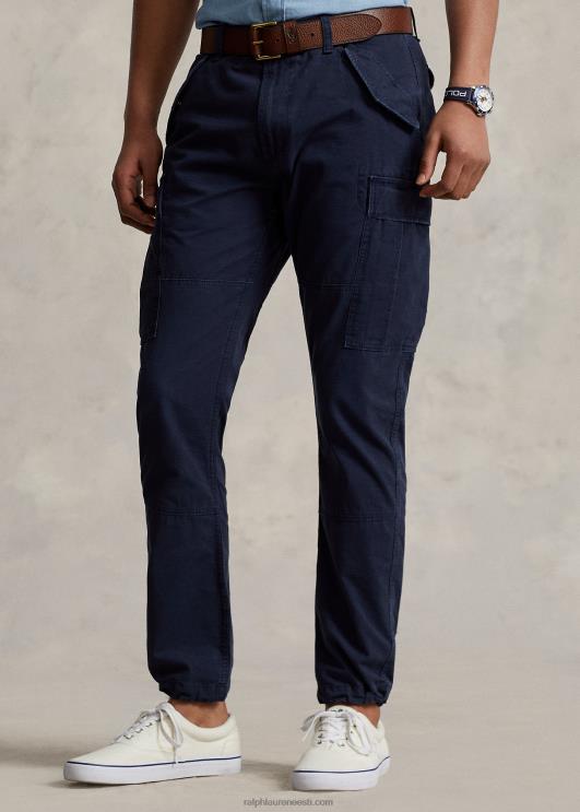 Ralph Lauren mehed slim fit canvas cargo püksid PR0V504 lennuväe merevägi