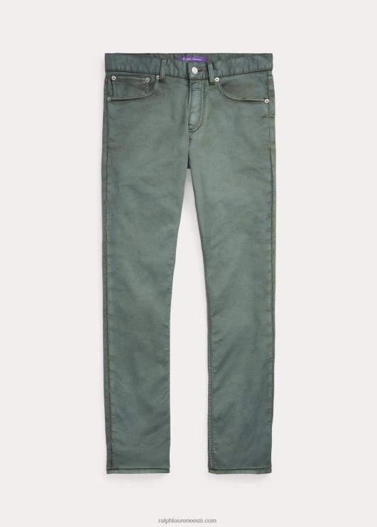 Ralph Lauren mehed slim fit veniv Dobby püksid PR0V85 saare sinine