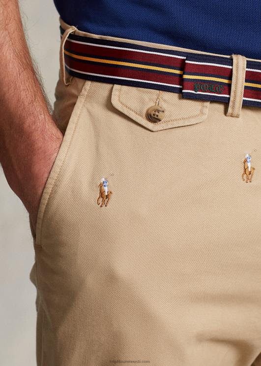 Ralph Lauren mehed veniv klassikaline polo poni chino püksid PR0V1386 vintage khaki