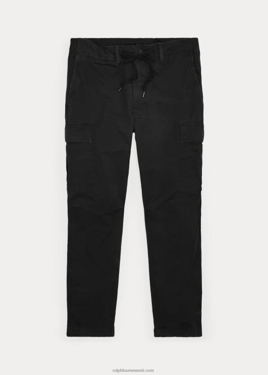 Ralph Lauren mehed veniv slim fit twill cargo püksid PR0V8431 must