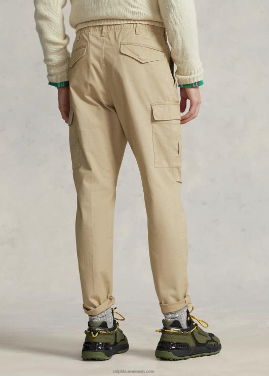 Ralph Lauren mehed veniv slim fit twill cargo püksid PR0V8432 ranniku beež