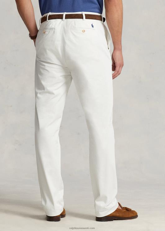 Ralph Lauren mehed venivad klassikalises vormis chino püksid PR0V1659 tekipesu valge