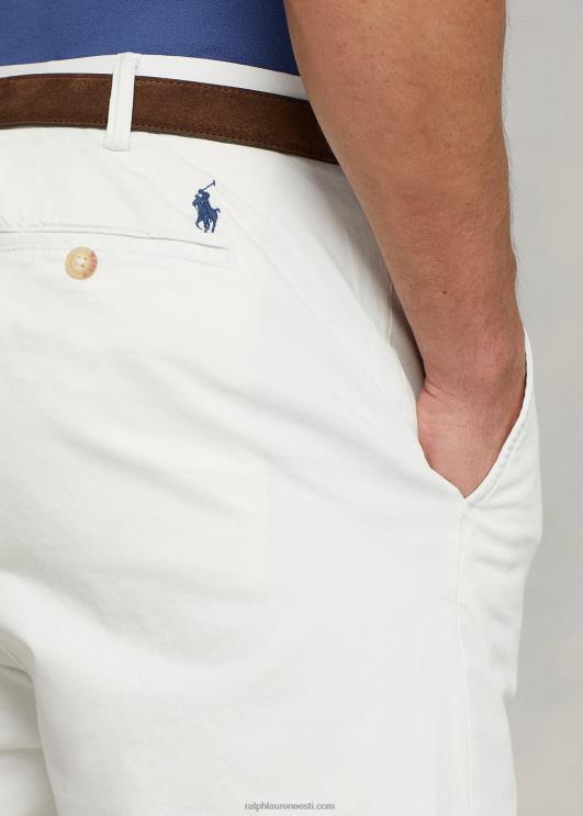 Ralph Lauren mehed venivad klassikalises vormis chino püksid PR0V1659 tekipesu valge