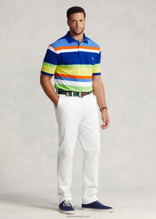 Ralph Lauren mehed venivad klassikalises vormis chino püksid PR0V1864 tekipesu valge