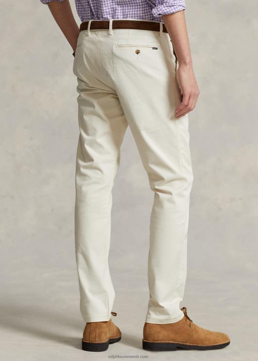 Ralph Lauren mehed venivad slim fit chino püksid PR0V469 kreem