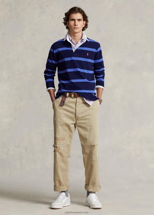 Ralph Lauren mehed ikooniline ragbisärk PR0V689 newporti mereväe/sinine