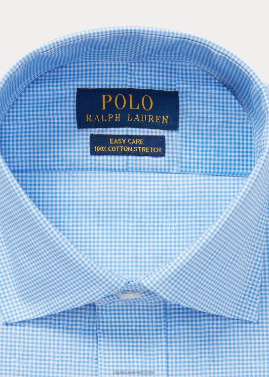 Ralph Lauren mehed hõlmikpuu kergesti hooldatav veniv poplinsärk – sobib kõigile PR0V1033 mini sinine/valge