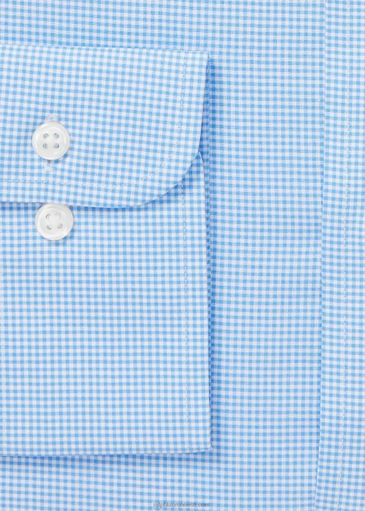 Ralph Lauren mehed hõlmikpuu kergesti hooldatav veniv poplinsärk – sobib kõigile PR0V1033 mini sinine/valge