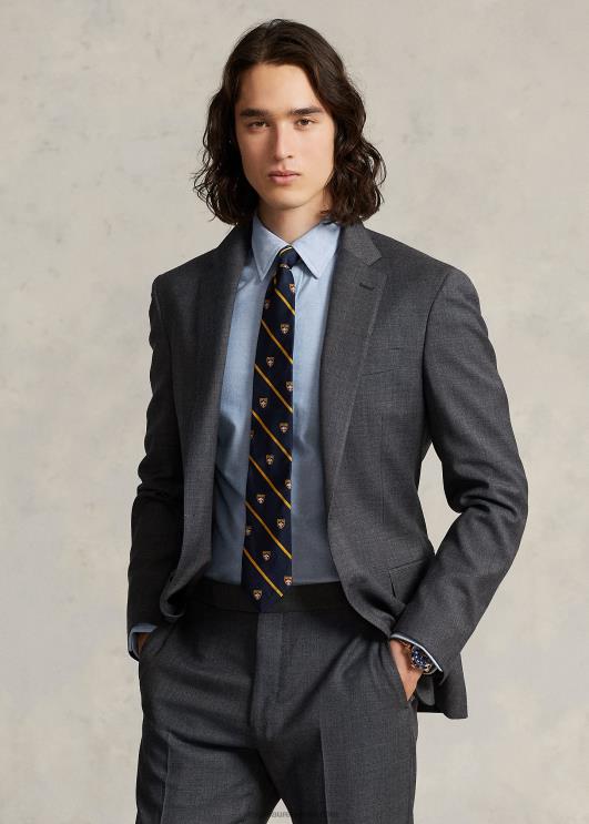 Ralph Lauren mehed kohandatud istuvusega monogramm oxfordi särk PR0V110 sinine