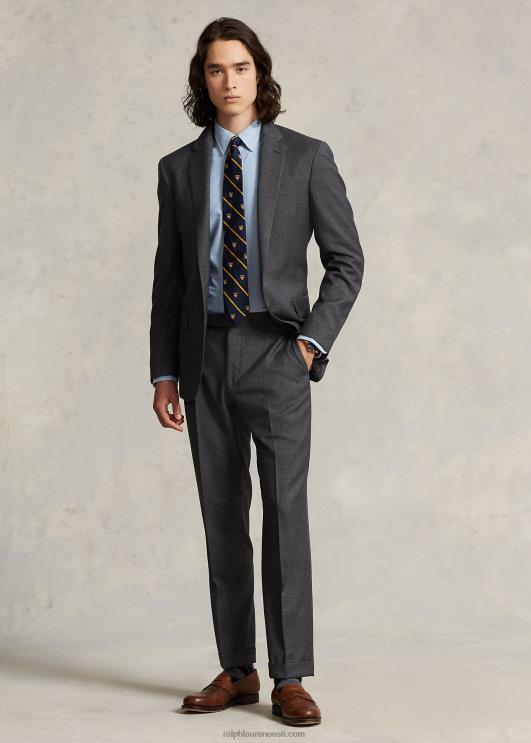 Ralph Lauren mehed kohandatud istuvusega monogramm oxfordi särk PR0V110 sinine