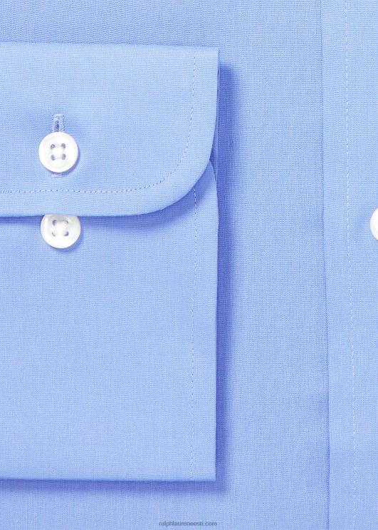 Ralph Lauren mehed kohandatud istuvusega poplinsärk PR0V913 copen sinine