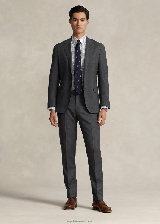 Ralph Lauren mehed kohandatud istuvusega tattersall oxfordi särk PR0V1249 lilla/valge multi