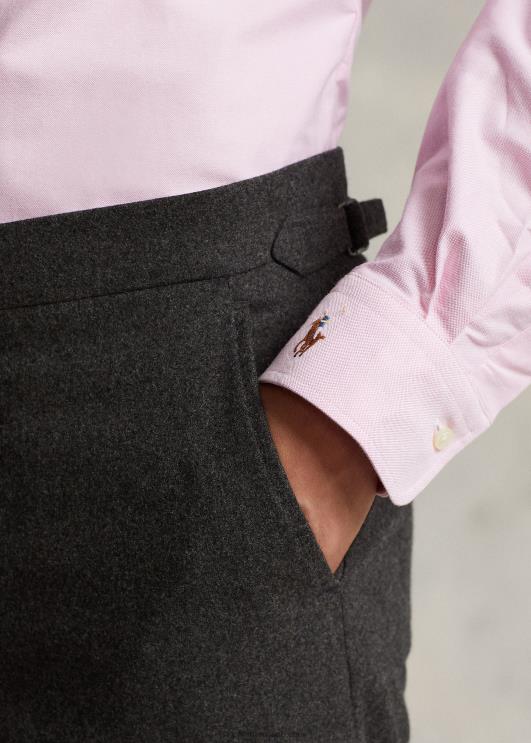 Ralph Lauren mehed kohandatud oksfordi särk PR0V8473 uus roos