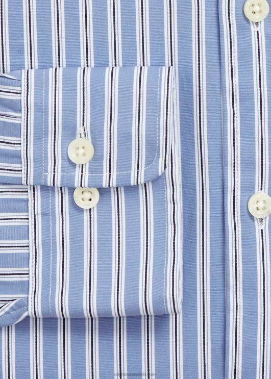 Ralph Lauren mehed morehouse kollektsiooni monogrammsärk PR0V1282 sinine/merepunane