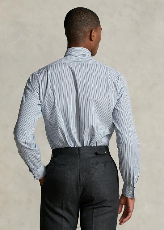 Ralph Lauren mehed morehouse kollektsiooni monogrammsärk PR0V1292 sinine/valge