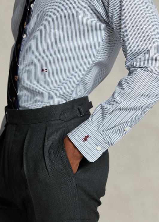 Ralph Lauren mehed morehouse kollektsiooni monogrammsärk PR0V1292 sinine/valge