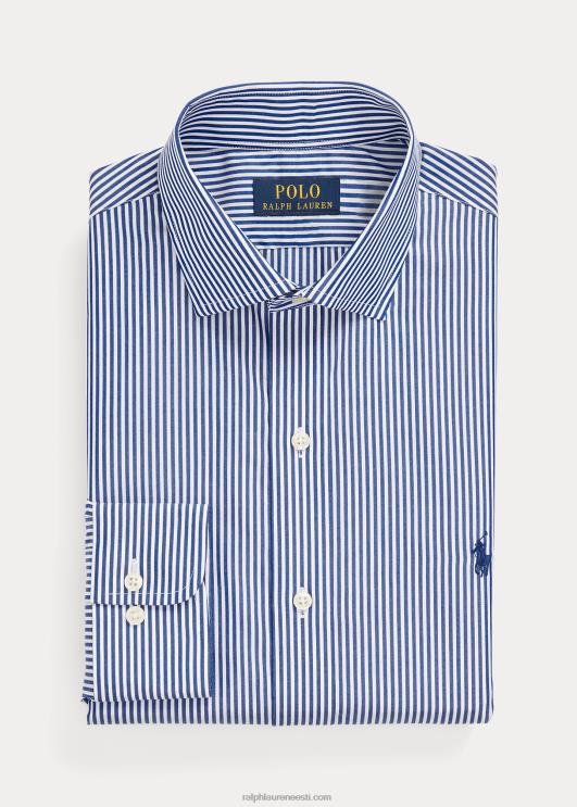 Ralph Lauren mehed regent custom fit poplinsärk PR0V1253 kuninglik/valge