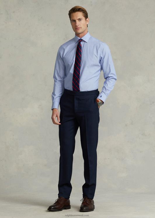 Ralph Lauren mehed regent custom fit poplinsärk PR0V8482 sinine