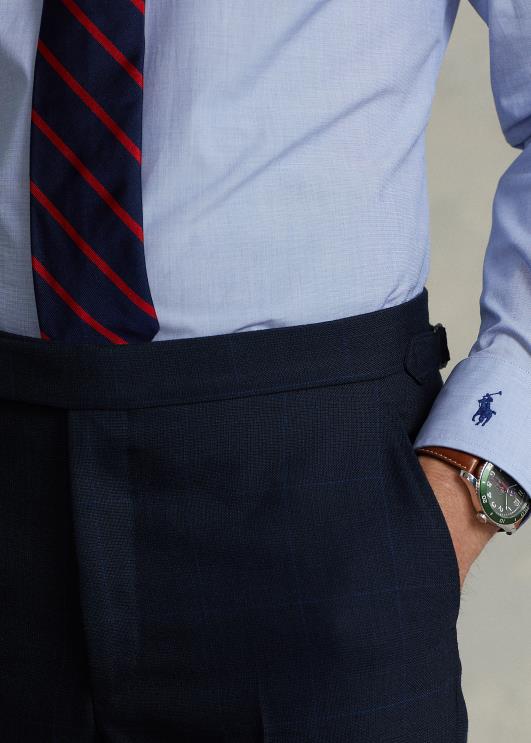 Ralph Lauren mehed regent custom fit poplinsärk PR0V8482 sinine