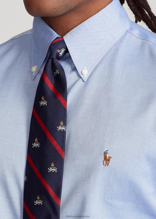 Ralph Lauren mehed slim fit kergesti hooldatav oxfordi särk PR0V1042 sinine/valge