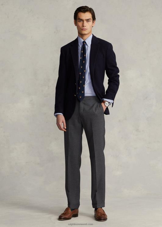 Ralph Lauren mehed slim fit poplinsärk PR0V1011 helesinine/valge