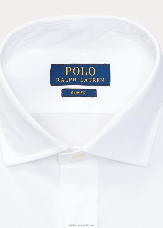 Ralph Lauren mehed slim fit poplinsärk PR0V1309 valge