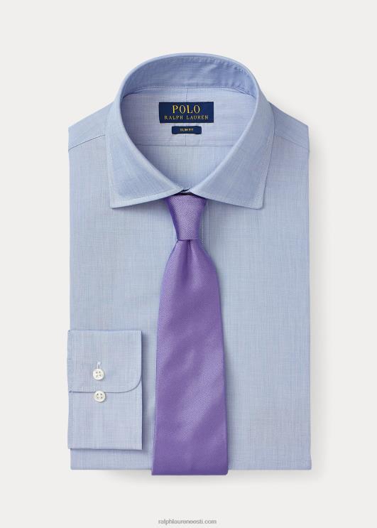 Ralph Lauren mehed slim fit poplinsärk PR0V542 vahemere sinine