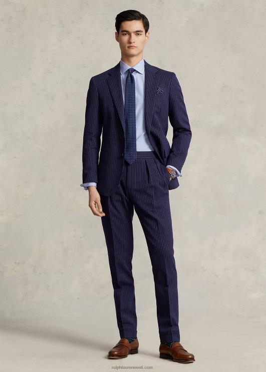 Ralph Lauren mehed slim fit poplinsärk PR0V542 vahemere sinine