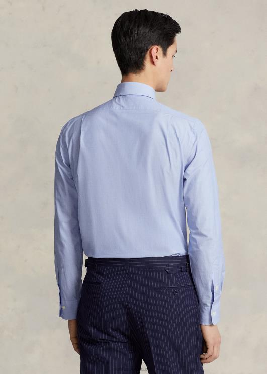 Ralph Lauren mehed slim fit poplinsärk PR0V542 vahemere sinine