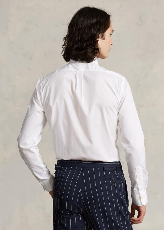 Ralph Lauren mehed slim fit poplinsärk PR0V651 valge