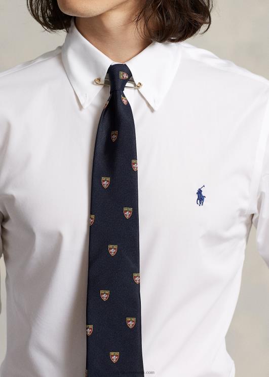 Ralph Lauren mehed slim fit poplinsärk PR0V651 valge