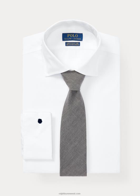 Ralph Lauren mehed slim fit prantsuse mansetiga särk PR0V427 valge