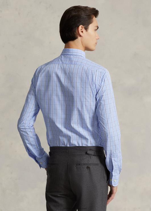 Ralph Lauren mehed slim fit ruuduline performance särk PR0V1260 5497 sinine/valge multi