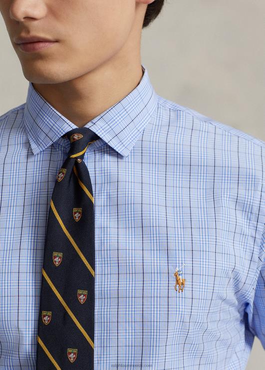 Ralph Lauren mehed slim fit ruuduline performance särk PR0V1260 5497 sinine/valge multi