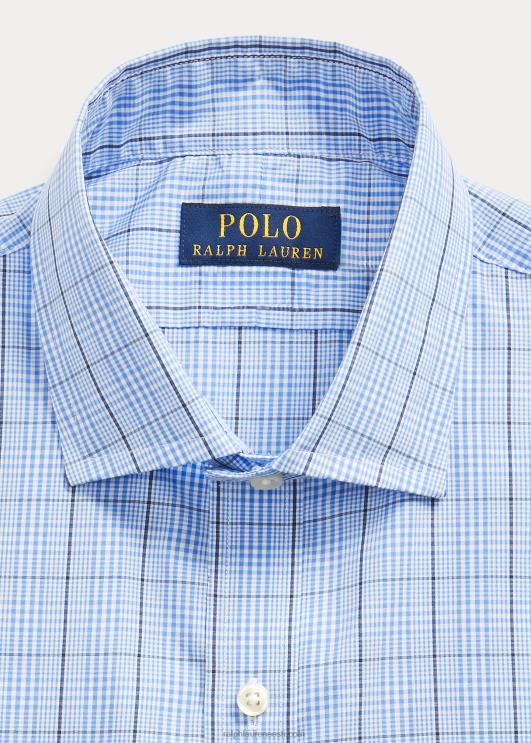 Ralph Lauren mehed slim fit ruuduline performance särk PR0V1260 5497 sinine/valge multi