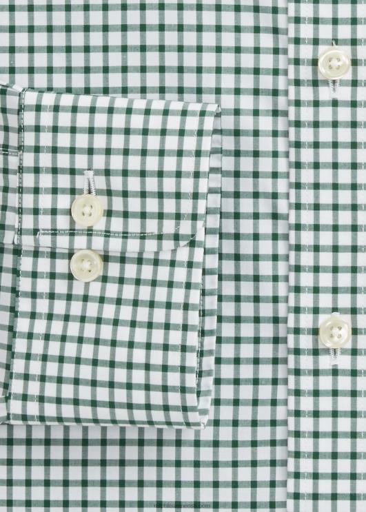 Ralph Lauren mehed slim fit ruuduline poplinsärk PR0V741 mänd/valge