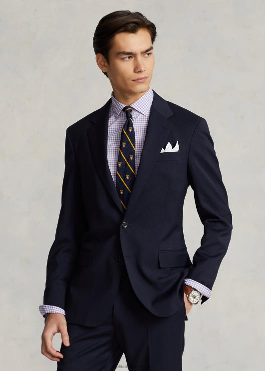 Ralph Lauren mehed slim fit ruuduline poplinsärk PR0V743 kaktus lilla/valge