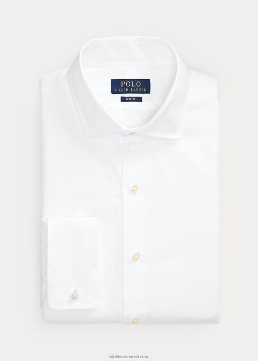 Ralph Lauren mehed slim fit smoking särk PR0V740 valge