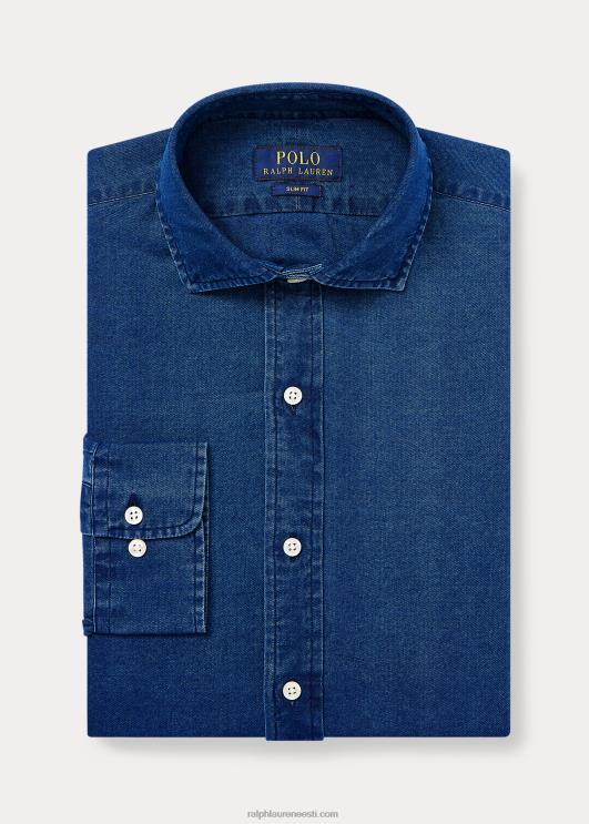 Ralph Lauren mehed slim fit toimse särk PR0V795 indigo
