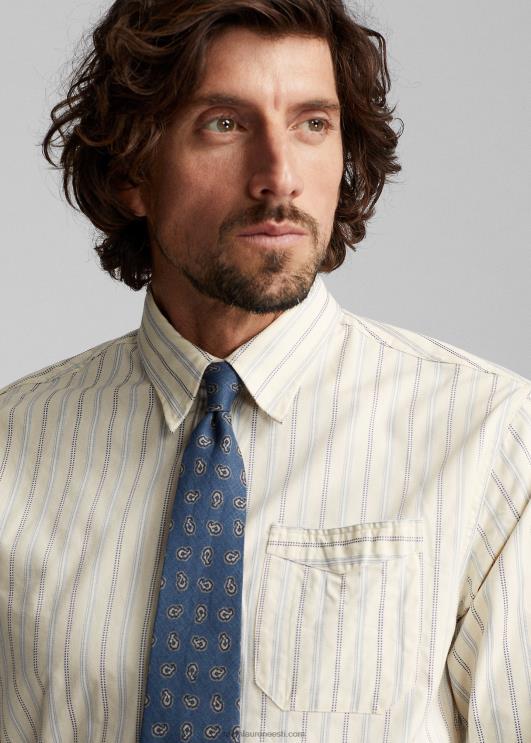 Ralph Lauren mehed slim fit triibuline Dobby särk PR0V1793