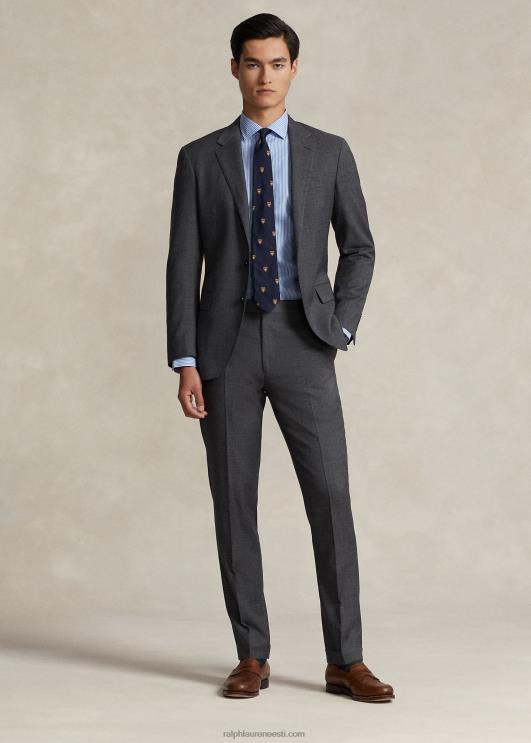 Ralph Lauren mehed triibuline kergesti hooldatav veniv poplinsärk – sobib hästi PR0V448 taevasinine/valge