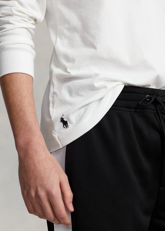 Ralph Lauren mehed Klassikalise istmega logoga t-särk PR0V8500 valge