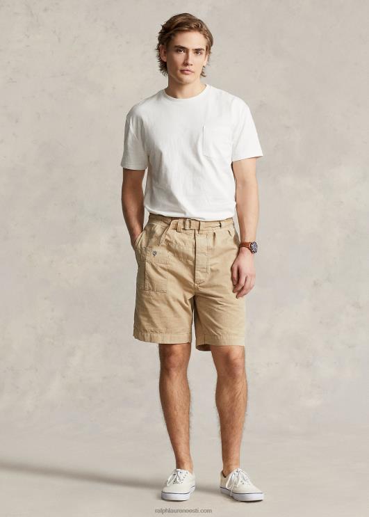 Ralph Lauren mehed Klassikalise istmega trikoo-taskuga T-särk PR0V942 tekipesu valge