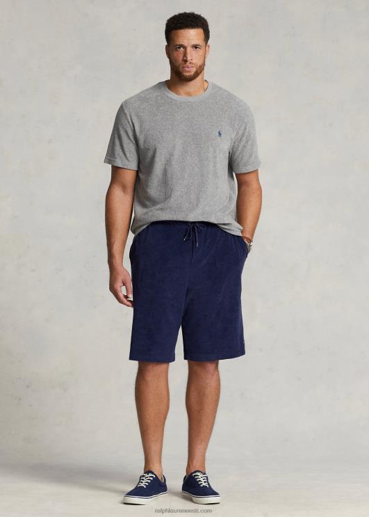 Ralph Lauren mehed Terry crewneck T-särk PR0V1409 ja üle kanarbiku