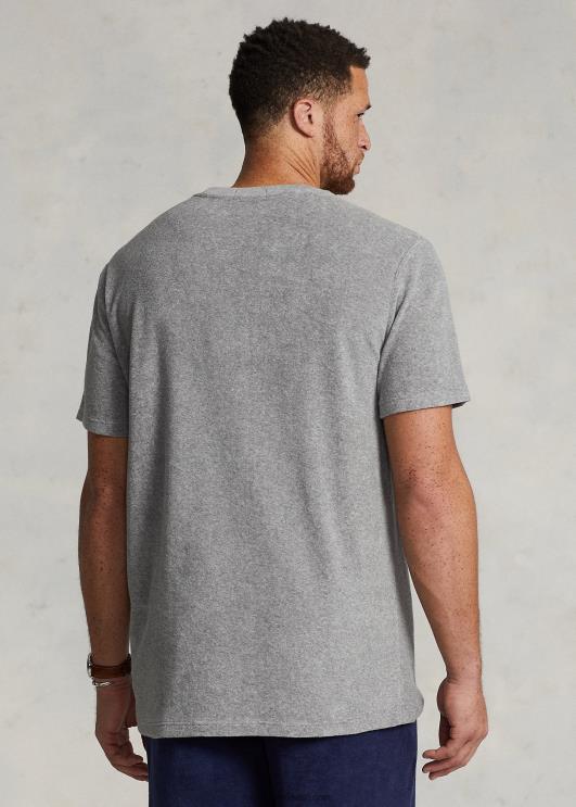 Ralph Lauren mehed Terry crewneck T-särk PR0V1409 ja üle kanarbiku