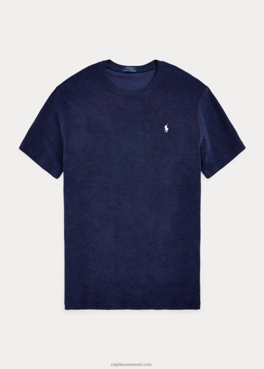 Ralph Lauren mehed Terry crewneck T-särk PR0V1410 Newporti merevägi
