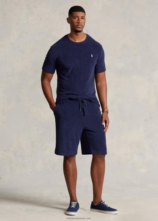 Ralph Lauren mehed Terry crewneck T-särk PR0V1410 Newporti merevägi