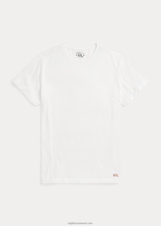 Ralph Lauren mehed jersey crewneck T-särk PR0V1688 valge