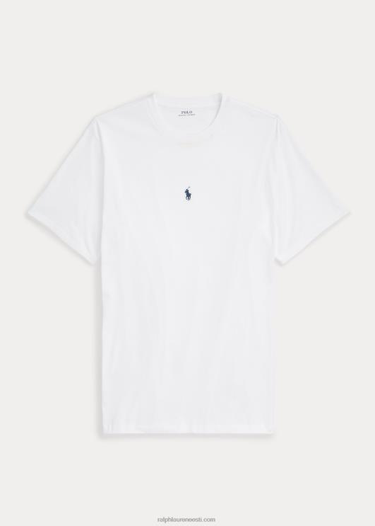 Ralph Lauren mehed jersey crewneck T-särk PR0V1883 valge