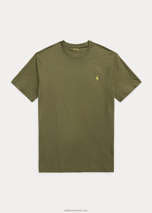 Ralph Lauren mehed jersey crewneck T-särk PR0V8711 tume salvei